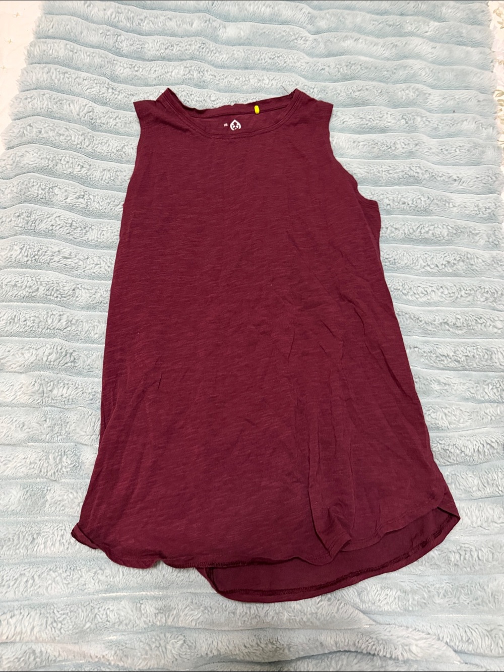 Women's Sleeveless Tank Top in Burgundy